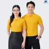 Áo thun đồng phục công ty màu vàng nghệ