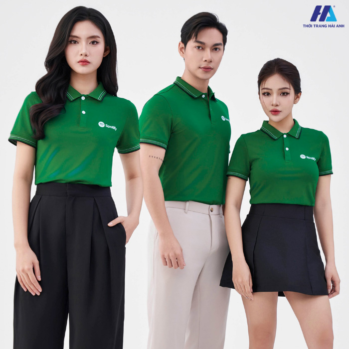 Khám phá phong cách trẻ trung và năng động với áo thun đồng phục màu xanh lá