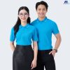 áo thun đồng phục công ty màu ya