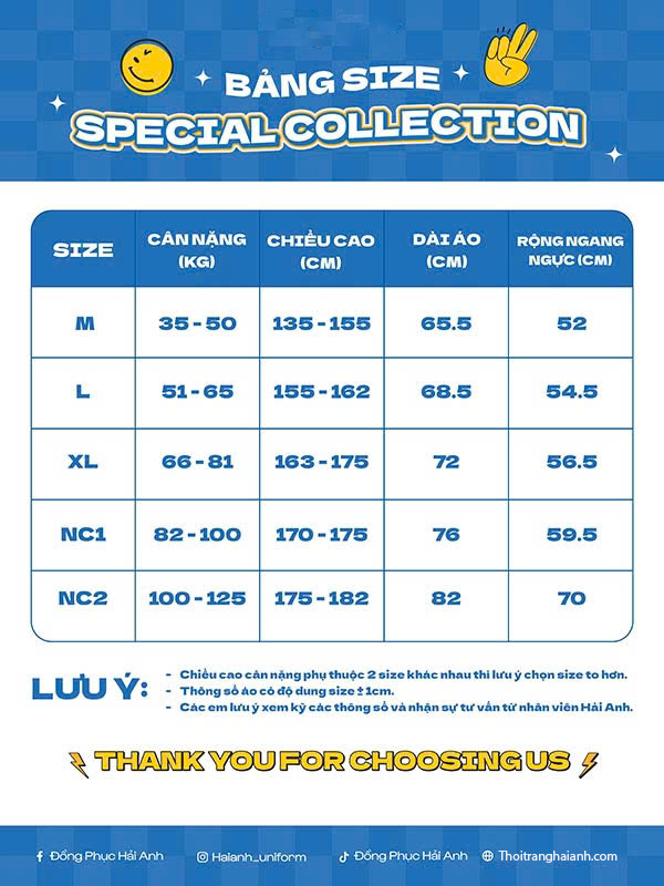 Hướng dẫn chọn size áo Classmate oversize chuẩn nhất