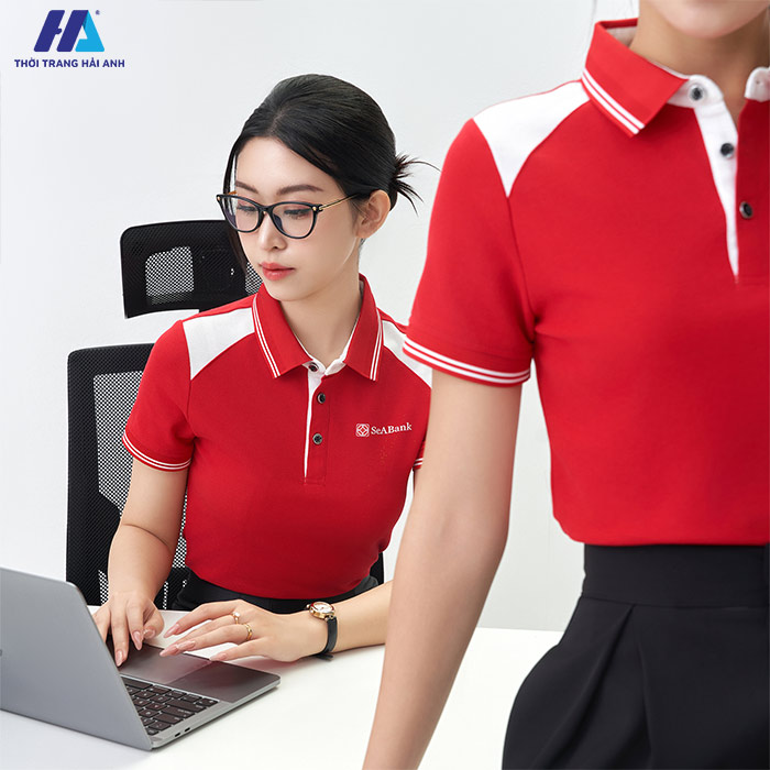 Tham khảo áo thun đồng phục in logo kỹ thuật số