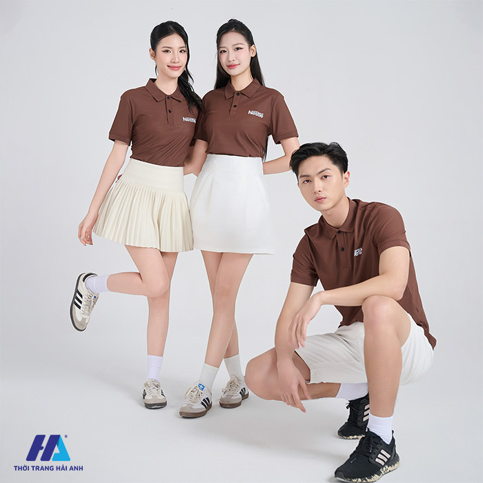 Xu hướng sử dụng các chất liệu vải thân thiện may đồng phục áo polo