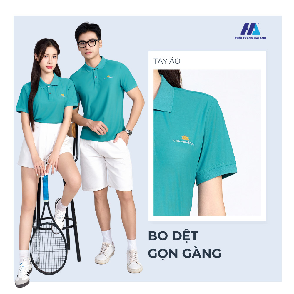 áo thun đồng phục công ty màu lý trẻ trung, thanh lịch
