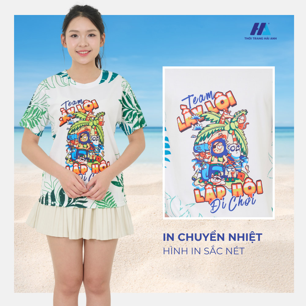 Công nghệ in chuyển nhiệt tiến tiến đảm bảo chất lượng hình in