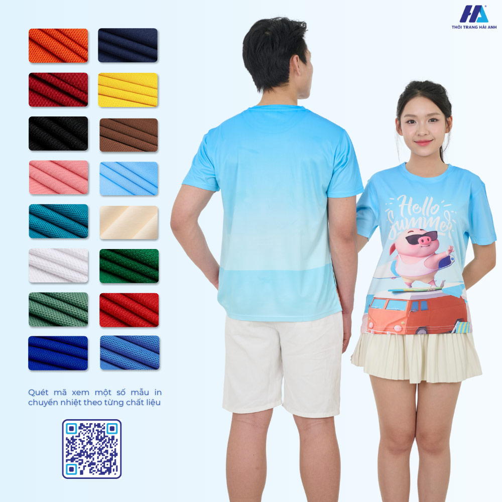 Sự độc đáo trong các pha phối màu sắc tạo cảm giác vui tươi, thu hút